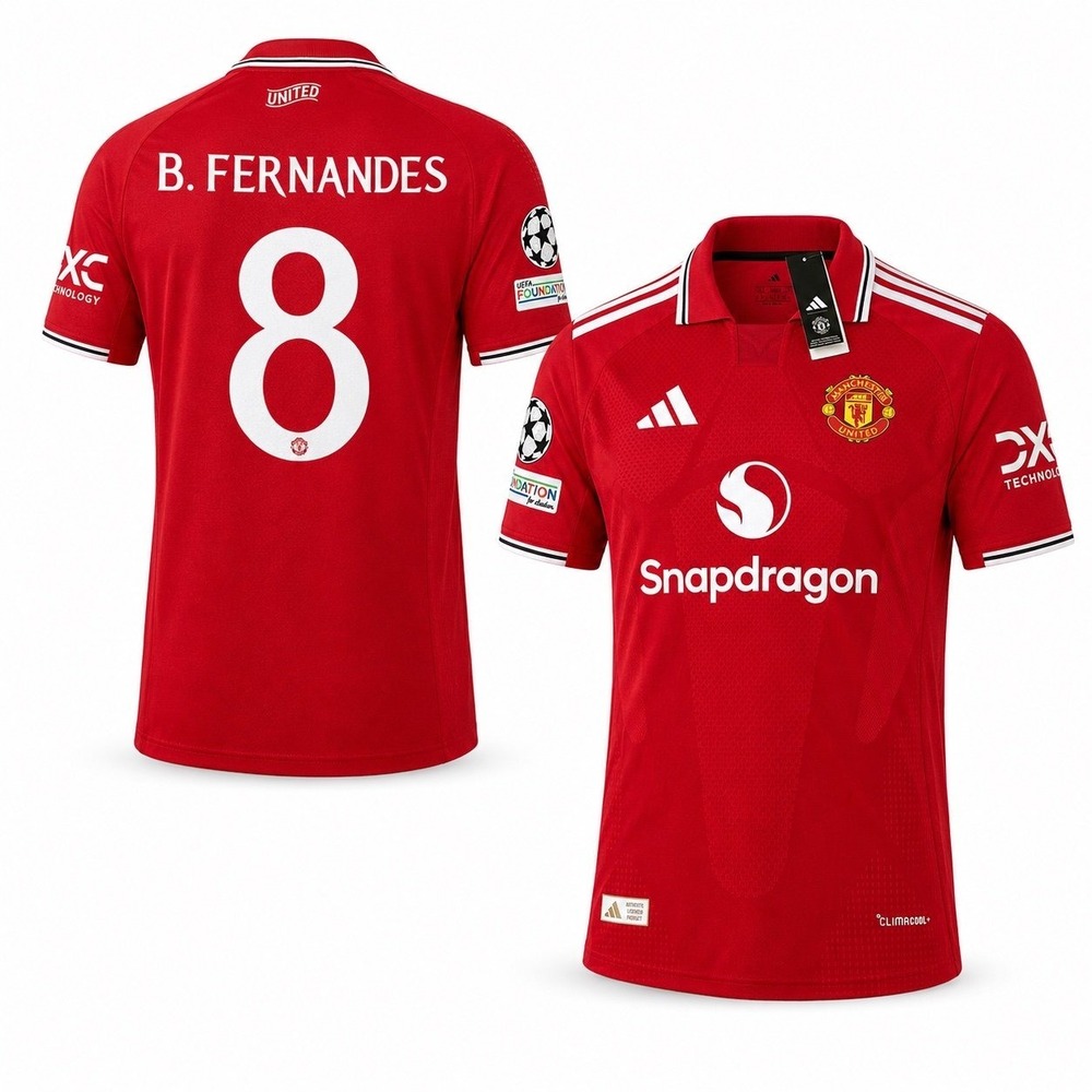 Adidas Manchester United 26/27 home jersey - Bruno Fernandes #8 Player V
Size XL